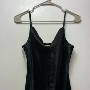 De Niro Black Midi Dress